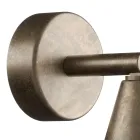 Outdoor Wall Light in Iron and Glass Made in Italy - Cloudy Viadurini