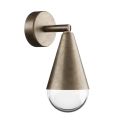 Outdoor Wall Light in Iron and Glass Made in Italy - Cloudy
