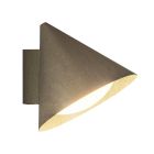Outdoor Wall Light in Glass and Brass Made in Italy - Rain Viadurini