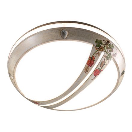 Garden Wall Lamp or Ceiling Lamp in Hand Painted Aluminum - Brindisi Viadurini