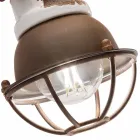 Applique adjustable ceramic and metal spotlight Kendra Ferroluce Viadurini