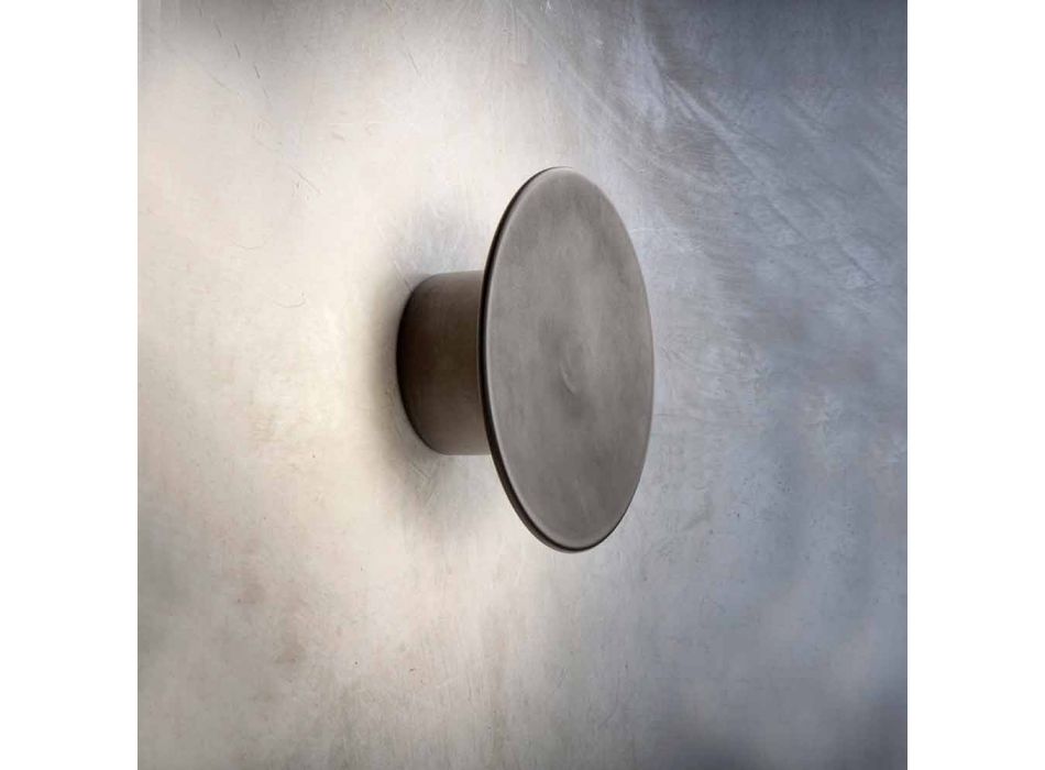 Wall Lamp for Modern Exterior in Copper Made in Italy - Pasdedeux Aldo Bernardi Viadurini