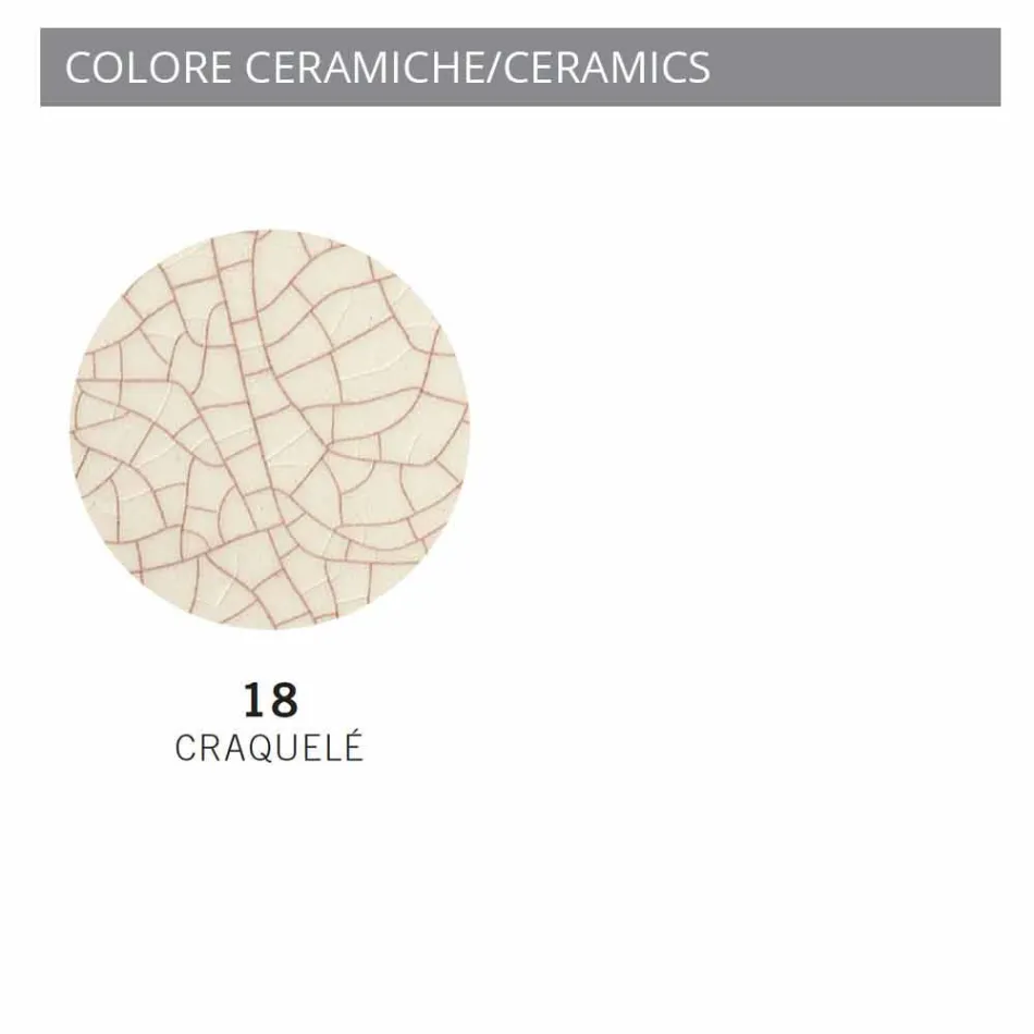 Applique industrial style metal and ceramic Ferroluce Viadurini