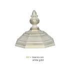Vintage Style Outdoor Wall Lamp in White Aluminum Made in Italy - Dodo Viadurini