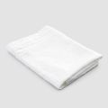 Italian Handcrafted Luxury White Heavy Linen Bath Towel - Jojoba