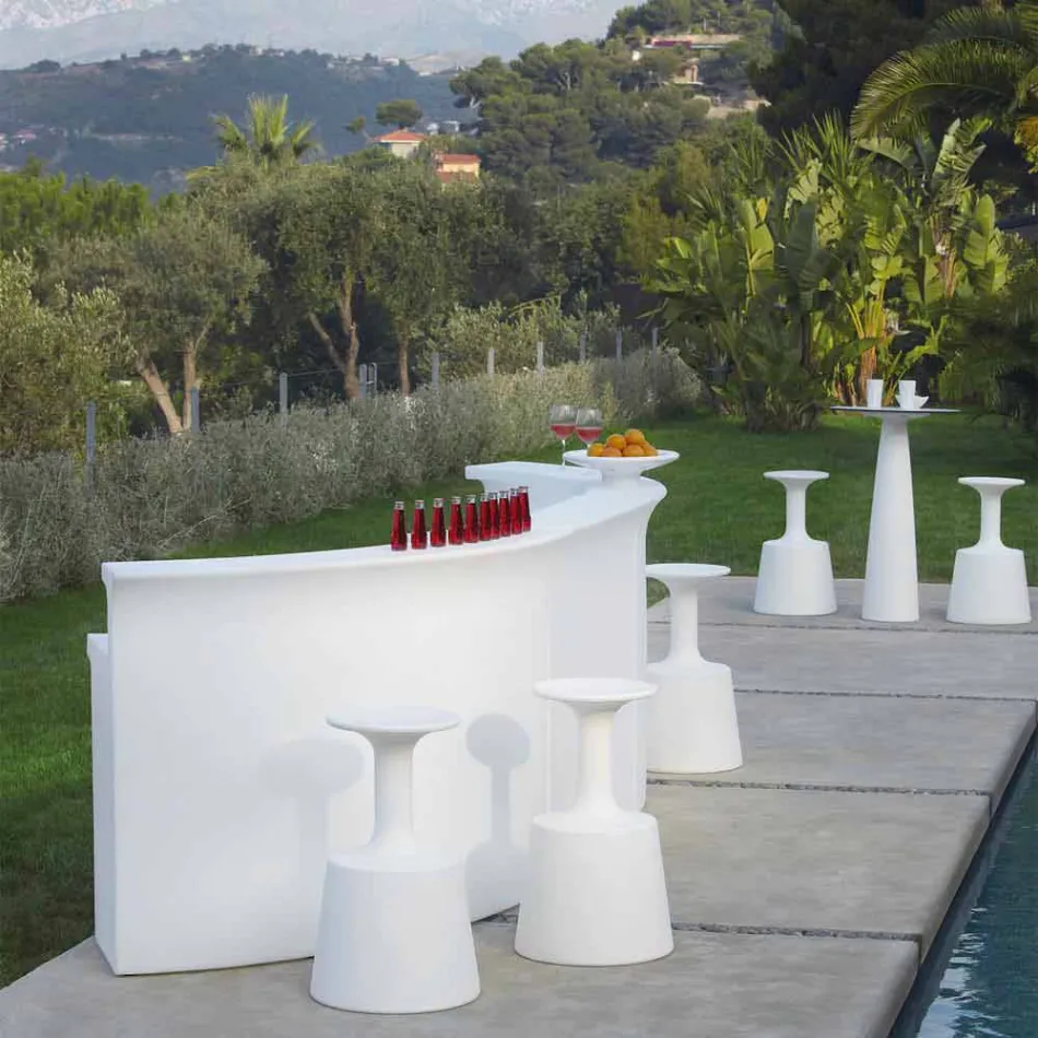 Bright bar counter Modern style Slide Break Bar made in Italy Viadurini