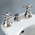 Battery Bidet 3 Holes Drain Internal Delivery Handcrafted Brass - Ercolina