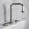 Modern 3-Hole Basin Mixer with Waste Made in Italy - Quito