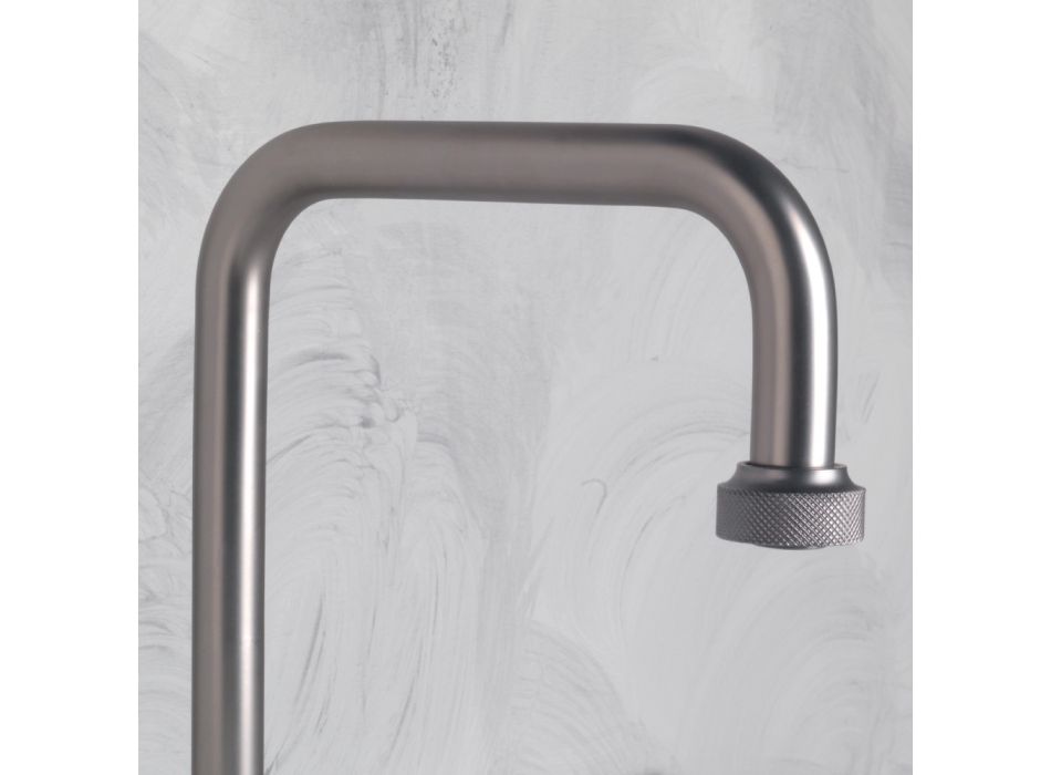 Modern 3-Hole Basin Mixer with Waste Made in Italy - Quito Viadurini