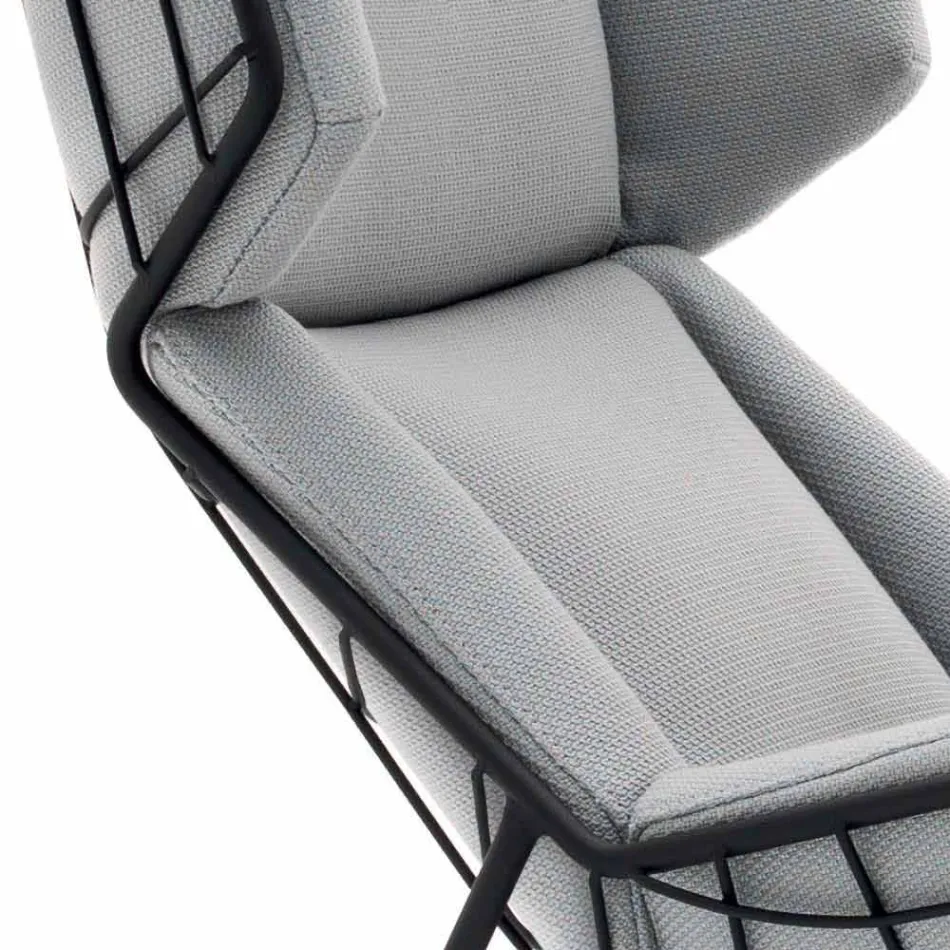 Bergere garden armchair Varaschin Summer Set of modern design Viadurini