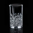 Mixing Glass with Eccentric Decoration Luxury Design 4 Pieces - Destino Viadurini