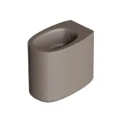 Floor-mounted ceramic bidet in various colors, made in Italy - Girl Viadurini