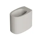 Floor-mounted ceramic bidet in various colors, made in Italy - Girl Viadurini