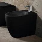 Aster Floor-Mounted Bidet in Matt Ceramic in Two Colors and a Modern Design Viadurini