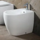 Aster Floor-Mounted Bidet in Matt Ceramic in Two Colors and a Modern Design Viadurini