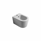 Shine Square modern ceramic wall hung bidet 50x35cm, made in Italy Viadurini