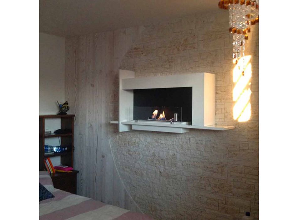 Biocamino from Wall Modern Design Baudelaire Viadurini