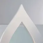 Biocamino from bioethanol earth, flame modern design in the shape Todd Viadurini