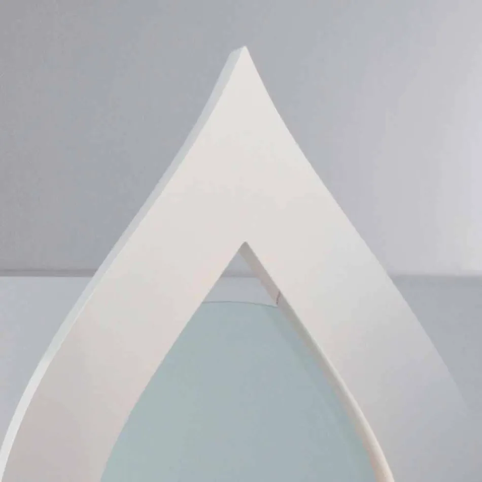 Biocamino from bioethanol earth, flame modern design in the shape Todd Viadurini