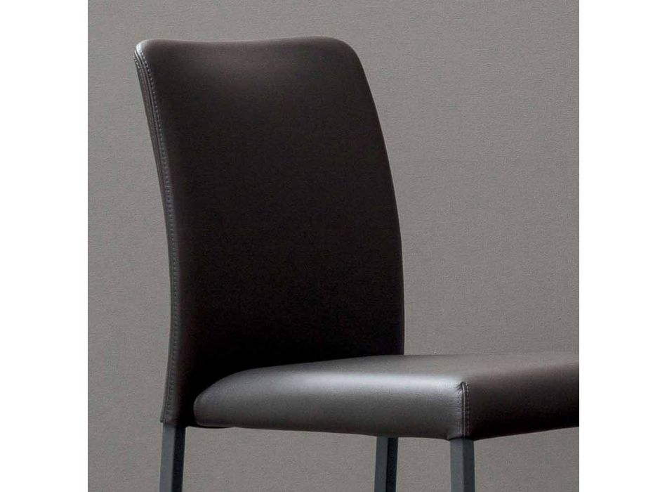 Bonaldo Deli design chair with upholstered seat made in Italy