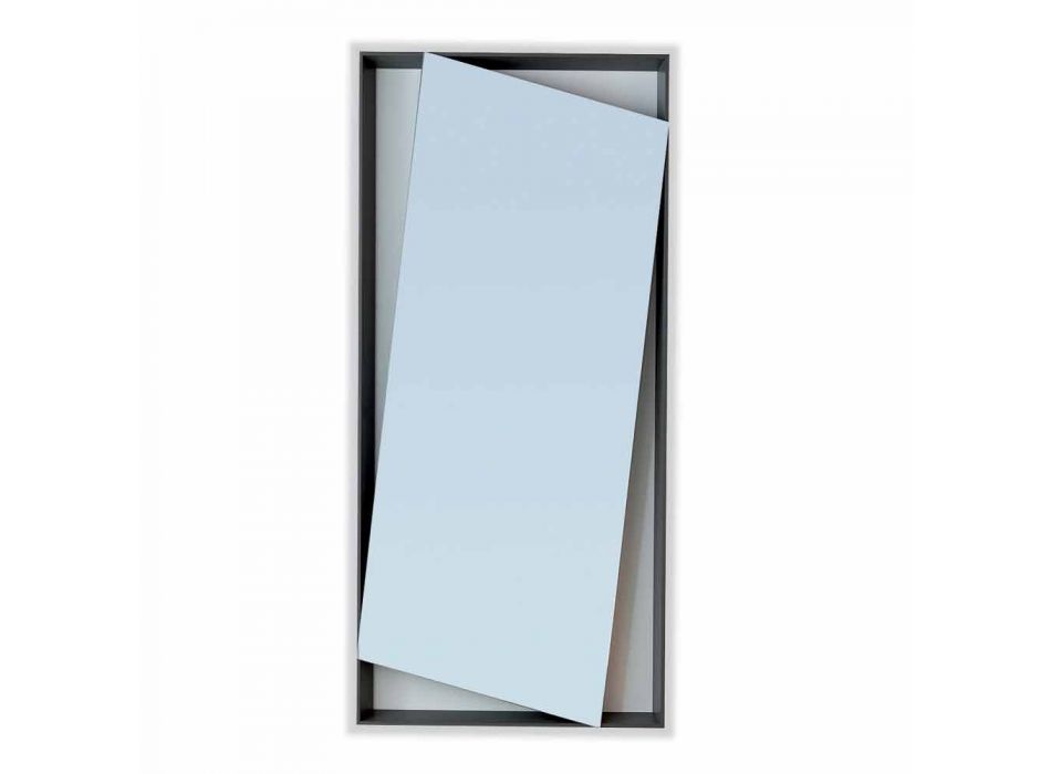 Bonaldo Hang mirror wall lacquered wood design H185cm made in Italy