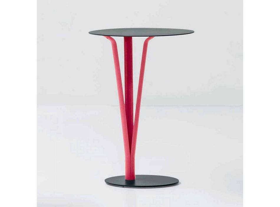Bonaldo Kadou design table in painted steel D39cm made in Italy