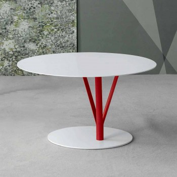 Bonaldo Kadou design table painted steel D70cm made in Italy