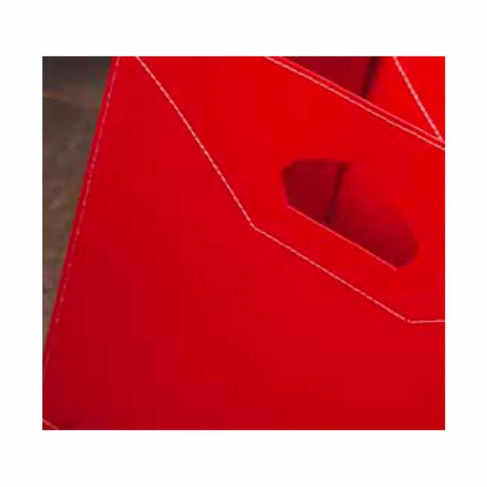 Wood bag in 100% Made in Italy Innovo leather Viadurini