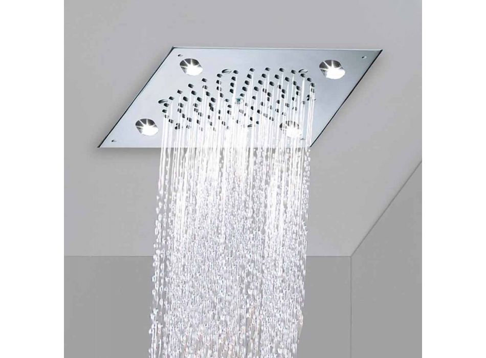 Bossini Shower Head 4 CubeLight LED Lights