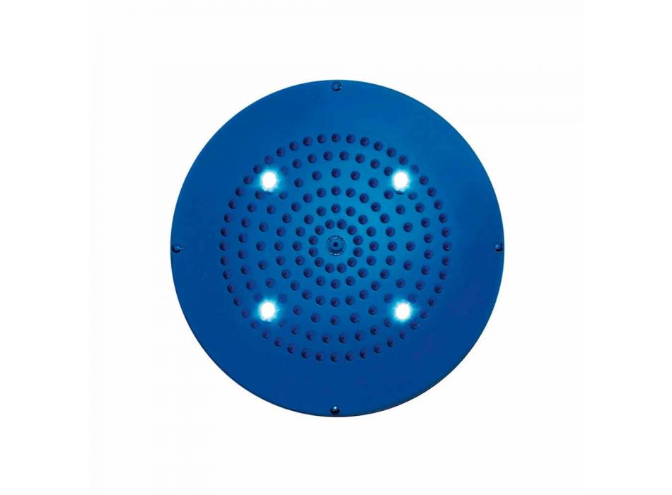 Bossini shower head round to a modern jet with chromotherapy Viadurini