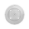 Bossini modern round shower head with one jet chrome finish and LED lights