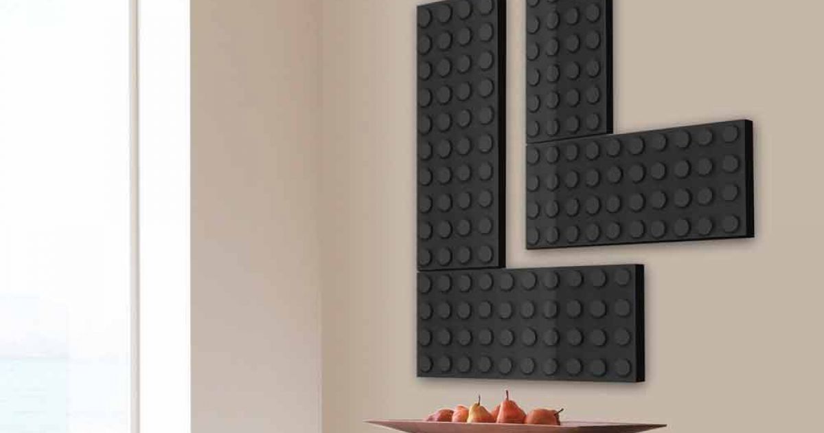 Stylish hot water radiator Brick made in Italy by Scirocco H
