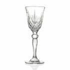 Vintage Design Liqueur Glass in Ecological Crystal 12 Pieces - Cantabile Viadurini