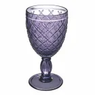 Wine or Water Goblet in Colored or Transparent Glass with Decorations, 12 Pieces - Rocca Viadurini