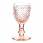Liqueur Goblets in Colored Glass and Rhombus Decoration 12 Pieces - Brillo Viadurini