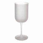 Colored Gravel Effect Frosted Glass Wine Glasses, 12 Pieces - Autumn Viadurini