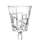 Luxury Decorated Eco Crystal Wine or Water Glasses 12 Pieces - Catania Viadurini