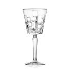 Luxury Decorated Eco Crystal Wine or Water Glasses 12 Pieces - Catania Viadurini