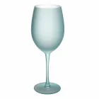 Colored Wine Glasses in Frosted Glass with Ice Effect, 12 Pieces - Autumn Viadurini