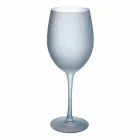 Colored Wine Glasses in Frosted Glass with Ice Effect, 12 Pieces - Autumn Viadurini