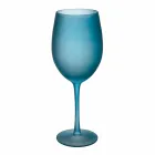 Colored Wine Glasses in Frosted Glass with Ice Effect, 12 Pieces - Autumn Viadurini