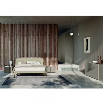 Bedroom with 4 Elements Modern Style Made in Italy High Quality - Minorco