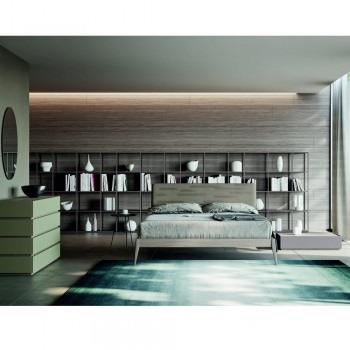 Bedroom with 5 Modern Elements Made in Italy High Quality - Rieti