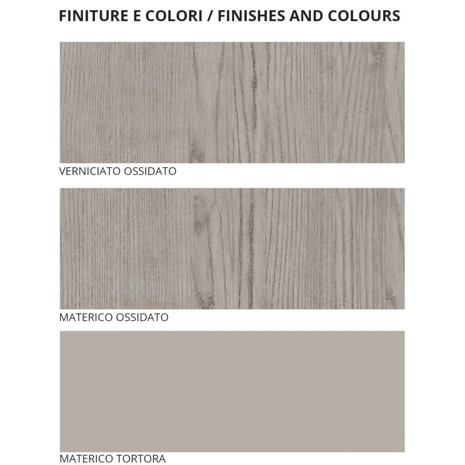 Complete Bedroom with 4 High Quality Made in Italy Elements - Odema Viadurini