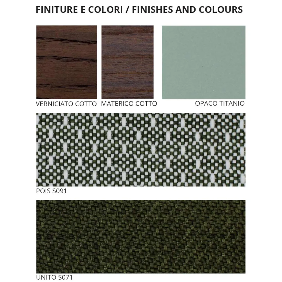 Complete Bedroom with 5 Modern Elements Made in Italy - Shaila Viadurini