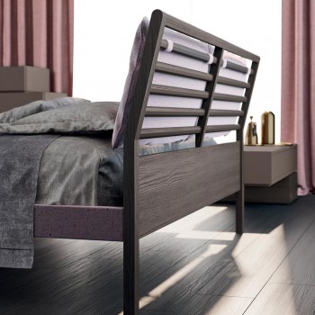 Complete 6-Element Luxury Bedroom Made in Italy - Adige