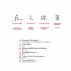 Fireplace with ceramic and glass table bioethanol Jim, made in Italy Viadurini