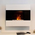 Electric fireplace with water vapour Besson