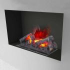 Electric fireplace insert with water vapour Hardy 90 Viadurini