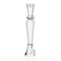 Luxury Design Precious Crystal Candlestick in 2 Heights - Mercedes